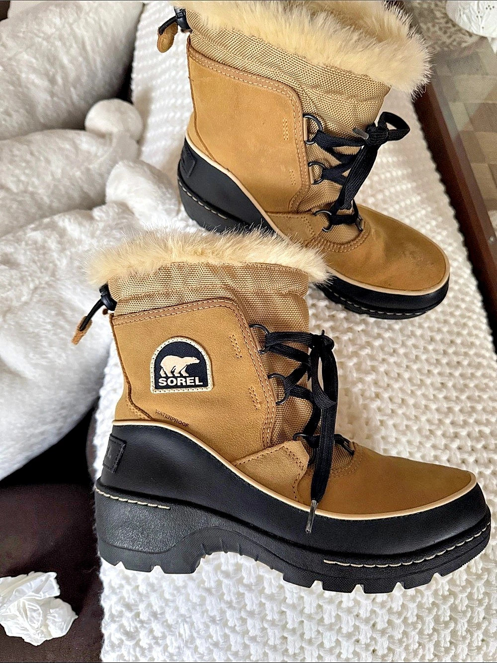 Sorel Boots with fur interior